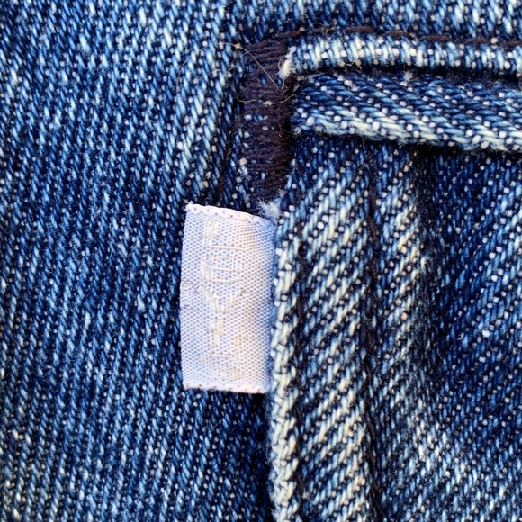 Levi’s oversized sherpa lined heavyweight vintage denim jacket - Picture 9 of 16